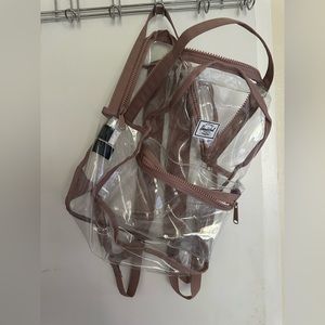 Herschel Clear Pink Adjustable Backpack